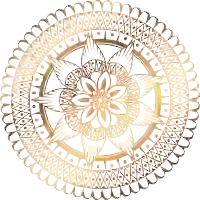 Decorative sacred chakra